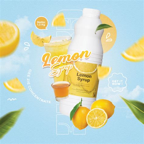 Jual Gee Zie Sirup Minuman Concentrate Lemon Kg Import Taiwan