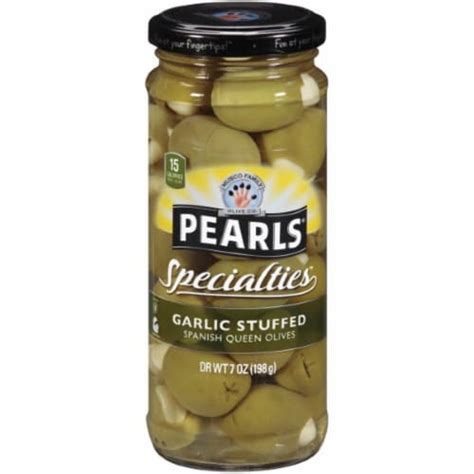 Pearls Specialties Garlic Stuffed Queen Olives Pack Kroger