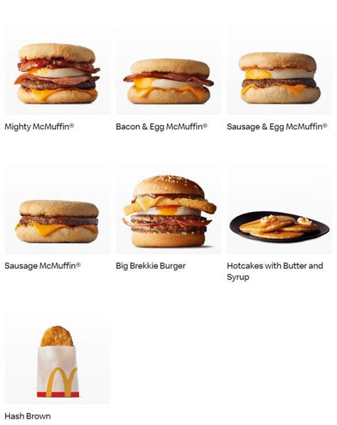 McDonald’s Menu Australia With Prices 2024