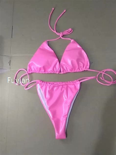 Fya Customized Design Women Metallic Micro Bikini Brazilian Set Wholesale Swimsuits Buy