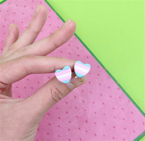 LGBTQ Stud Earrings Gay Pride Jewelry Lesbian Bisexual Etsy