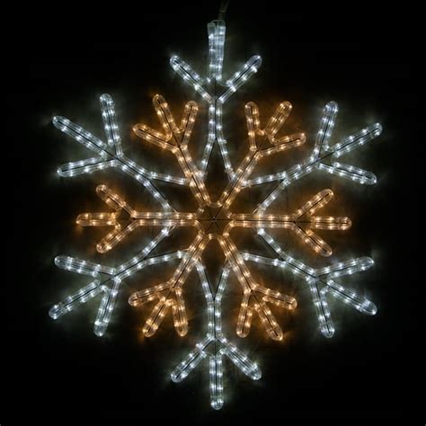 Wintergreen Lighting LED Snowflake Light Christmas Decorations Outdoor ...