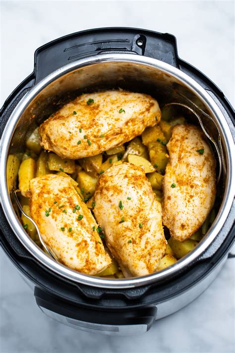 Instant Pot Chicken and Potatoes • Dishing Delish