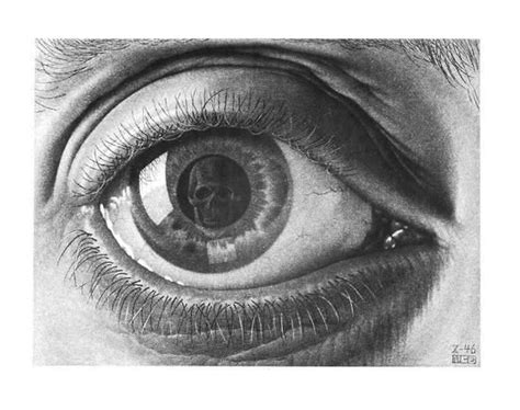 Eye Print M C Escher Escher Art Eye Art