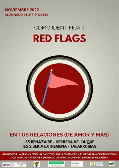 CÓMO IDENTIFICAR LAS RED FLAGS Oficina Igualdad y Violencia de Género