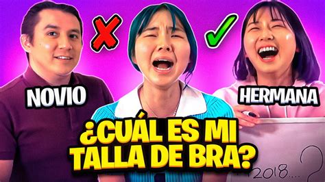 Quién me conoce más Hermana VS Novio Chingu Amiga YouTube