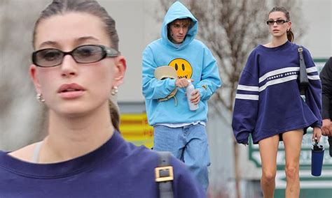 Hailey Bieber And Husband Justin Bieber Cut Stylish Figures To Attend Hot Pilates Class In LA
