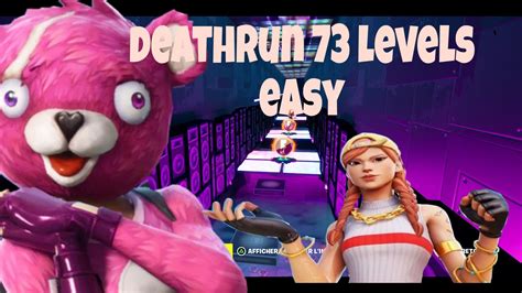 Deathrun 73 Levels DÉbutant 0839 4190 8293 By Missscorpionne Fortnite Creative Map Code