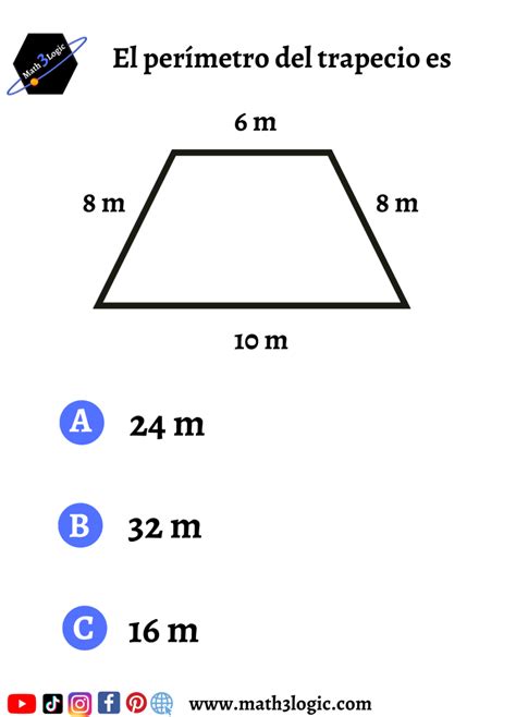 Perímetro De Figuras Geométricas Aprende A Calcular El Perímetro De