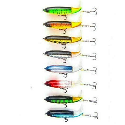 Ps Fishing Lures Bait Whopper Plopper Topwater Floating Rotating Tail