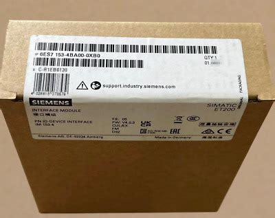 New In Box Siemens Es Ba Xb Es Ba Xb Interface