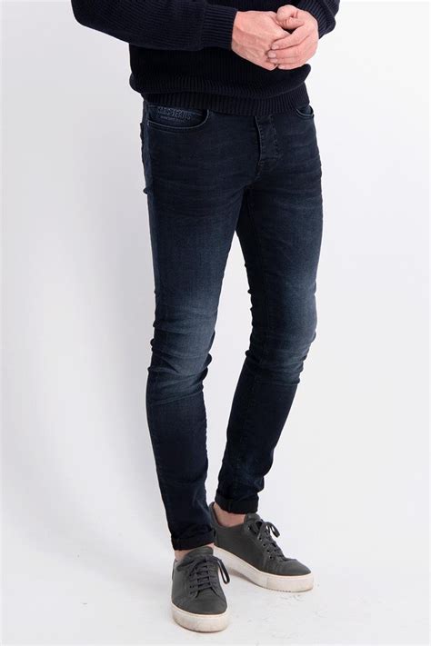 Cars Jeans Jeans Dust Super Skinny Heren Black Blue Maat 34