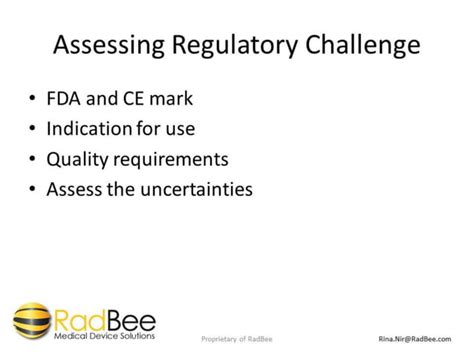 Regulatory Strategy For Medical Device Start Ups
