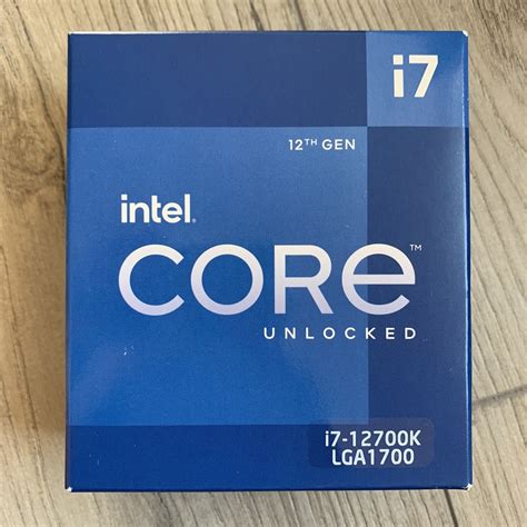 Intel Core I7 12700K 12th Gen Alder Lake 12 Grelly UK