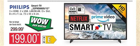 Philips Smart Tv 32phs6605 12 Angebot Bei Marktkauf 1Prospekte De