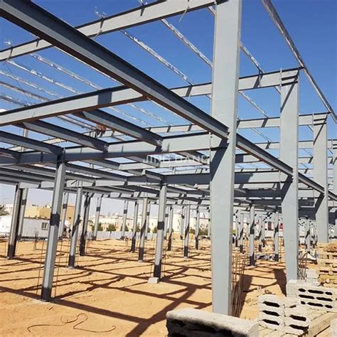 Galvanized Building Weight Light Welding Hot Rolled Steel Structure Construction For Warehouse