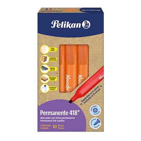 Marcador Permanente 418 Pelikan