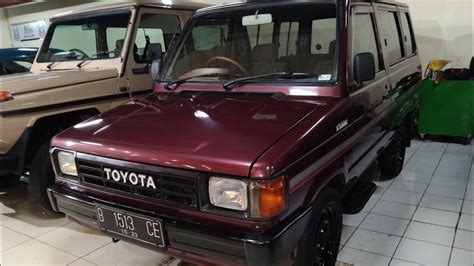 Toyota Kijang Super 1 5 1991 M T Review Indonesia YouTube