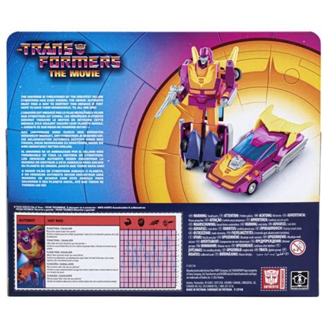 FIGURA DE ACCIÓN TRANSFORMERS RETRO AUTOBOT HOT ROD