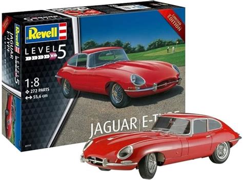 Revell 07717 Jaguar E Type 1 8 Scale Limited Edition Model Kit Amazon