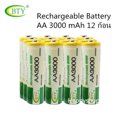 LCD เครองชารจ Super Quick Charger BTY ถานชารจ AA 3000 mAh NIMH