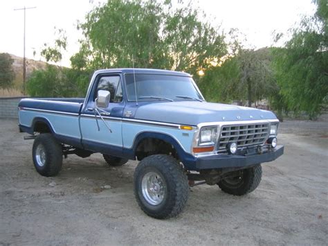 Dark Bluepowder Blue Two Tone 79 Ford 79 Ford Truck Classic Ford