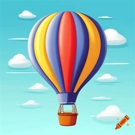 Cartoon Hot Air Balloon