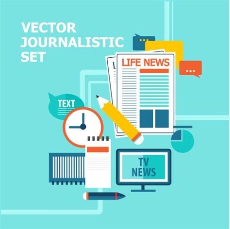 Flat Mass Media Infographic Template Royalty Free Vector