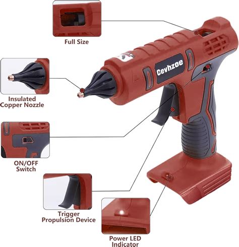 Pistola De Pegamento Caliente De 100 W Pistola De Pegamento