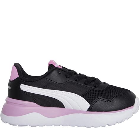 Buy Puma Girls R78 Voyage Trainers Puma Black