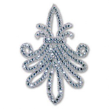 Rhinestone Bead Applique M J Trimming