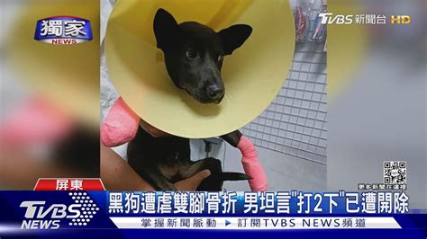 獨家 餐廳員工遭爆虐狗 小黑腳骨折 男遭開除我個人行為｜tvbs新聞 Youtube