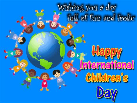 International Childrens Day Cards Free International Childrens Day