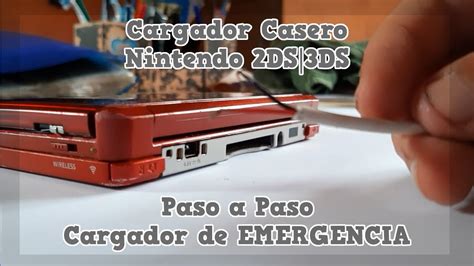 Cargador Casero para Nintendo 2DS 3DS Fácil Paso a Paso YouTube