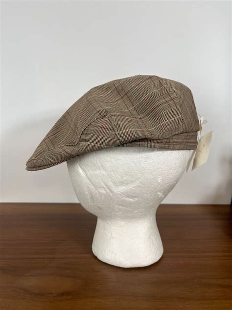 Henschel Hat Co Men S Pt Ivy Brown Newsie Cap Hat Large Ebay