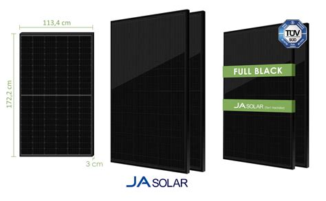 X Solarmodule Ja Solar Full Black Modul Wp Jam S Mr