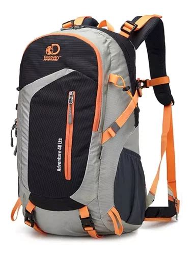 Mochila Trekking Discovery Adventure Litros Viaje Funda Env O Gratis