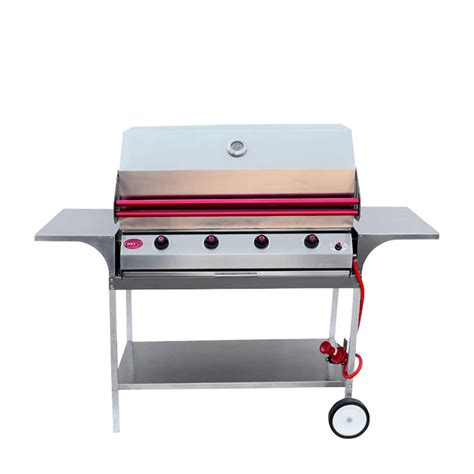 MOBILE GAS BRAAI 4 BURNER OCTANE By Chef Core Catering