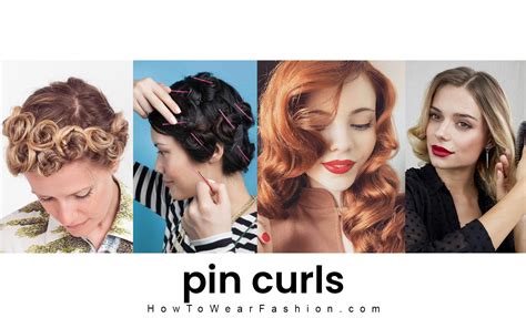 Heatless Hair Pin Curls Howtowear Fashion