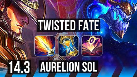 TF Vs AURELION SOL MID 7 0 7 Godlike 300 Games EUW Master 14