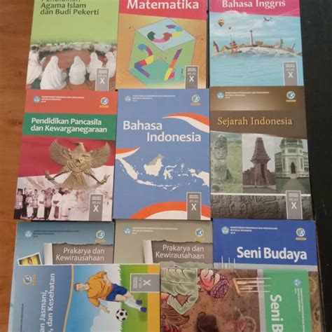 Jual Buku Paket SMA Kelas X 10 Kurikulum 2013 Diknas Indonesia Shopee