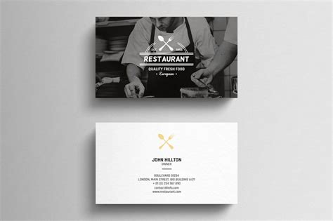 Get Chef Business Cards You'll Love (Free & Print-Ready)