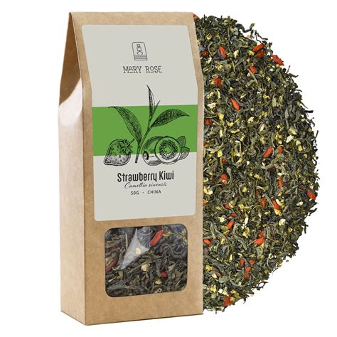 Mary Rose Herbata Strawberry Kiwi 50 G Yerba Mate Sklep Poyerbani Pl