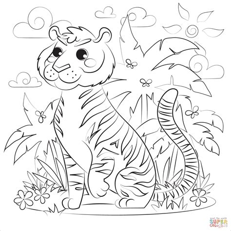 Coloriage Tigre Coloriages Imprimer Gratuits