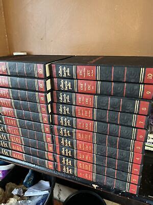 Vintage Colliers Encyclopedia Complete Volume Set Ebay