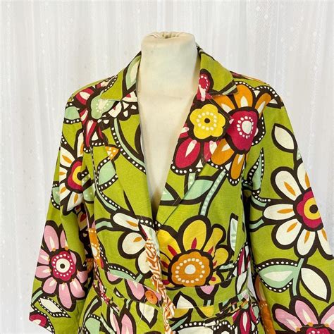 Vintage Blazer Super Funky Colourful Vintage Depop