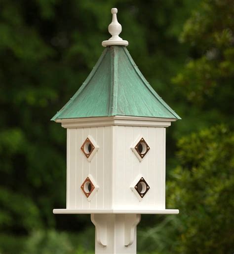 Copper Roof Birdhouse | Dovecote Birdhouses | Vinyl Bird House - The ...