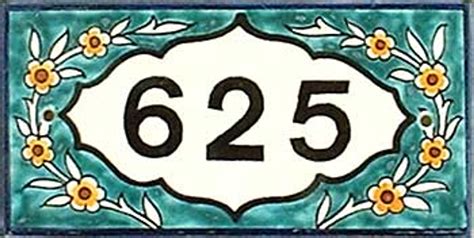 Style 5 Light Blue 3x6 Inch Name Plate