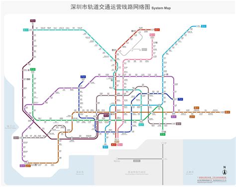 2021年深圳地铁线路图高清版 深圳地铁图2021最新版 天气加