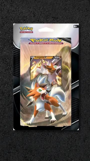 CARTES POKÉMON Deck Combat V Lougaroc V Epee Bouclier SCELLEE EUR